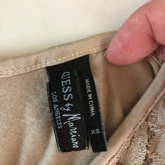 Guess by Marciano lace tank top sz XS - Picture 4 of 8